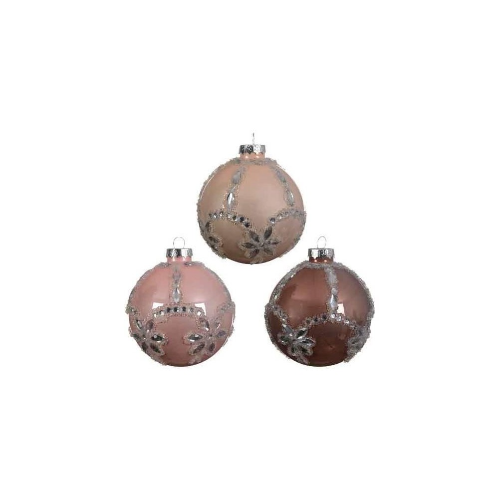 SFERA IN VETRO CFIORI DIAMOND 3COL D8